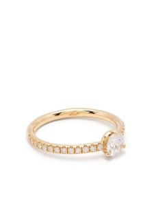 Loyal.e Paris bague en or 18ct pavée de diamants