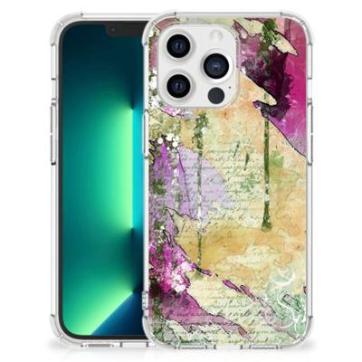 Back Cover iPhone 13 Pro Max Letter Painting Back Cover iPhone 13 Pro Max Letter Painting