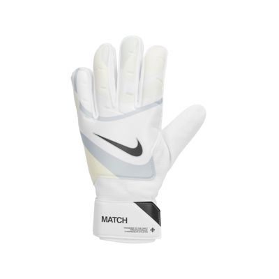 Nike Match Keepershandschoenen Wit Grijs Zwart