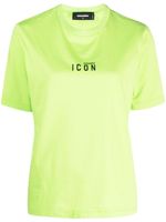 DSQUARED2 t-shirt en coton à imprimé Icon - Vert - thumbnail