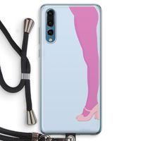 Pink panty: Huawei P20 Pro Transparant Hoesje met koord