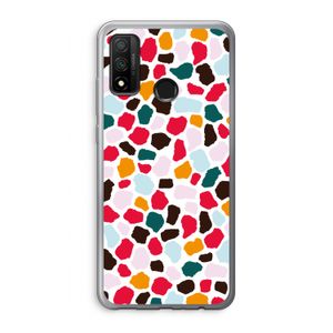Colored Giraffe: Huawei P Smart (2020) Transparant Hoesje
