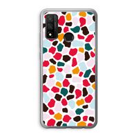 Colored Giraffe: Huawei P Smart (2020) Transparant Hoesje