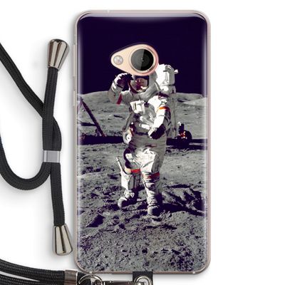 Spaceman: HTC U Play Transparant Hoesje met koord