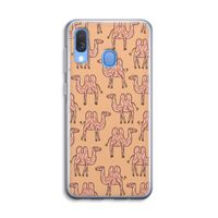 Kameel: Samsung Galaxy A40 Transparant Hoesje