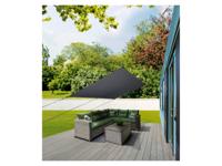 LIVARNO home Schaduwdoek (rechthoekig/antraciet)