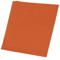 50 vellen oranje A4 hobby papier - thumbnail