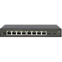 LevelOne GES-2110 netwerk-switch Managed L2 Gigabit Ethernet (10/100/1000) Zwart - thumbnail