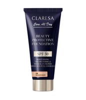 Claresa beauty protective foundation spf 50 2w medium warm 30ml