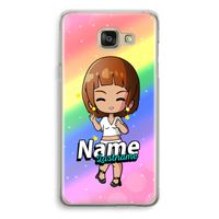 Chibi Maker vrouw: Samsung Galaxy A5 (2016) Transparant Hoesje