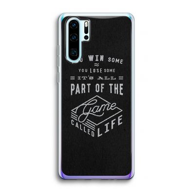 Life: Huawei P30 Pro Transparant Hoesje