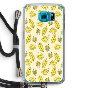 Herfst: Samsung Galaxy S6 Transparant Hoesje met koord