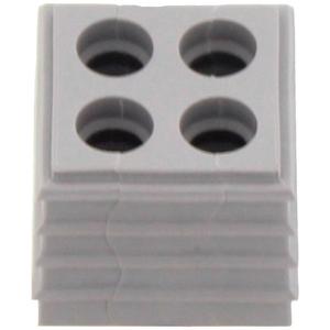 CONTA-CLIP KDS-DE 4X6 GR Afdichtingselement Thermoplastisch elastomeer Grijs 10 stuk(s)