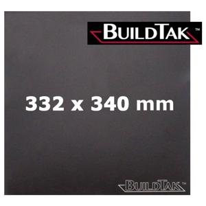 BUILDTAK Printbedcoating Original 3D Printing Surface - Black 332 x 340 mm BT340X332