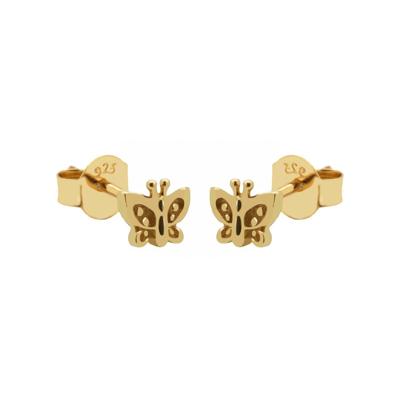 Karma Oorbellen Butterfly | Goud