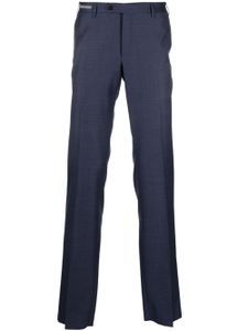 Corneliani pantalon de costume à coupe slim - Bleu