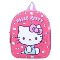 Rugzak Hello Kitty 32x26x11cm roze