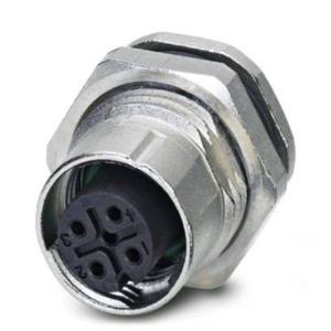 Phoenix Contact 1556841 Sensor/actuator inbouwconnector M12 Aantal polen (sensoren): 4 Bus, inbouw 20 stuk(s)