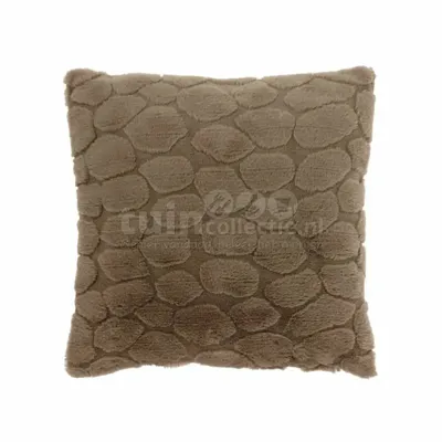 Sierkussen Daaf 45x45cm Taupe