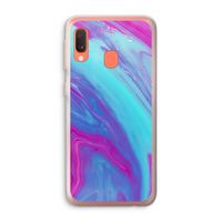 Zweverige regenboog: Samsung Galaxy A20e Transparant Hoesje