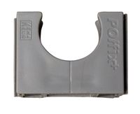 Polfix klembeugel 19mm grijs (1 stuk)