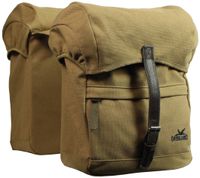 Greenlands dubbele fietstas travel bag 40 liter 30 x 37 x 17 cm zandkleur