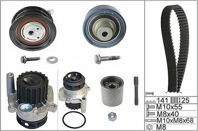 Waterpomp + Distributieriemset 530036132