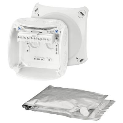 Hensel 62000101 Verdeeldoos Halogeenvrij, Verzegelbaar, Weerbestendig (l x b) 104 mm x 104 mm 1 stuk(s)