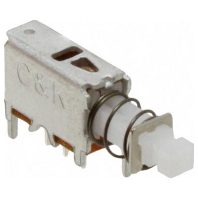 C & K Switches PN12SJNA03QE Push button PN Series Drukschakelaar 30 V/DC 1x aan/aan 1 stuk(s) Bulk