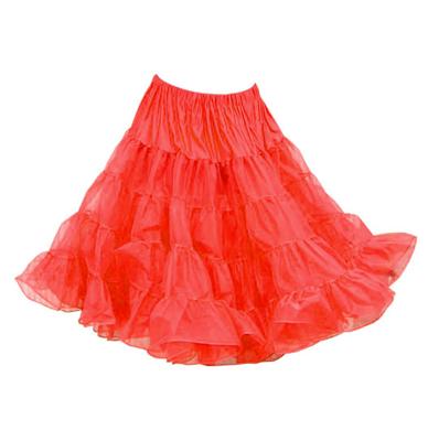 Petticoat model 640, Red-25 inch (63,5 cm)/ 23 inch (58 cm)