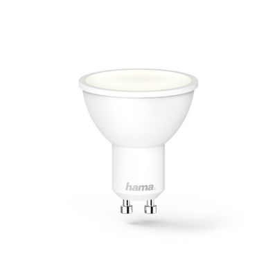 Hama Wifi-ledlamp GU10 5,5W Zonder Hub Voor Spraak-/app-bediening Wit
