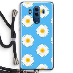 Margrietjes: Huawei Mate 10 Pro Transparant Hoesje met koord