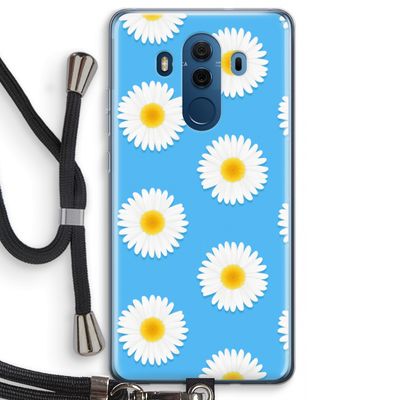 Margrietjes: Huawei Mate 10 Pro Transparant Hoesje met koord