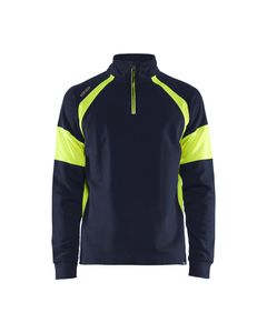 Blaklader 35501158 Sweatshirt met High Vis zones