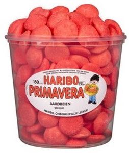 Haribo Schuim Aardbeien 150 stuks