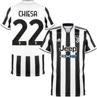 Juventus Shirt Thuis 2021-2022 + Chiesa 22