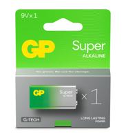 GP Batteries Super Alkaline GP1604A Wegwerpbatterij 9V - thumbnail