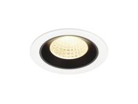 SLV InbouwspotNuminos M wit/zwart 3000K - 55gr - 1009628