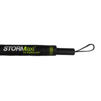STORMaxi storm paraplu zwart met lime groen frame windproof 100 cm   - - thumbnail