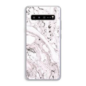 Mengelmoes: Samsung Galaxy S10 5G Transparant Hoesje