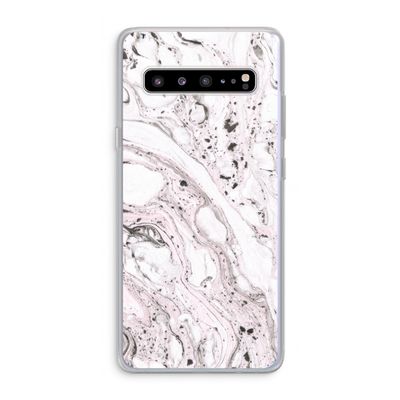 Mengelmoes: Samsung Galaxy S10 5G Transparant Hoesje