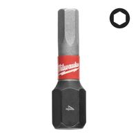 Milwaukee Milwaukee SHOCKWAVE™ IMPACT DUTY schroefbits Hex 4 mm x 25 mm VE=2 - 4932430895