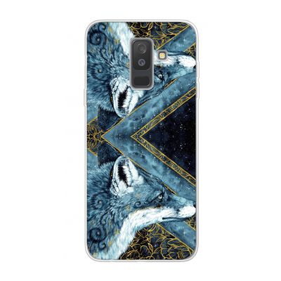 Golden Fox: Samsung Galaxy A6 Plus (2018) Transparant Hoesje