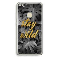 Stay wild: Huawei Ascend P10 Lite Transparant Hoesje