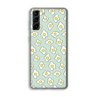 Spiegeleitjes: Samsung Galaxy S21 Plus Transparant Hoesje