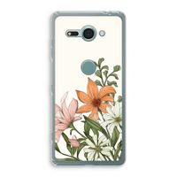 Floral bouquet: Sony Xperia XZ2 Compact Transparant Hoesje