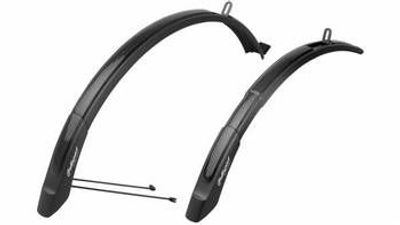 Spatbordset Polisport 26-28 Expander City 51Mm Zwart
