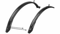 Spatbordset Polisport 26-28 Expander City 51Mm Zwart