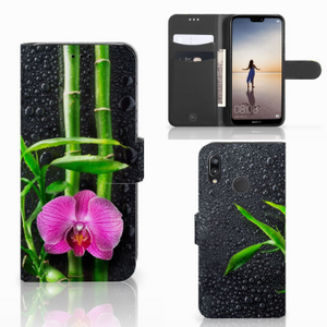 Huawei P20 Lite Hoesje Orchidee