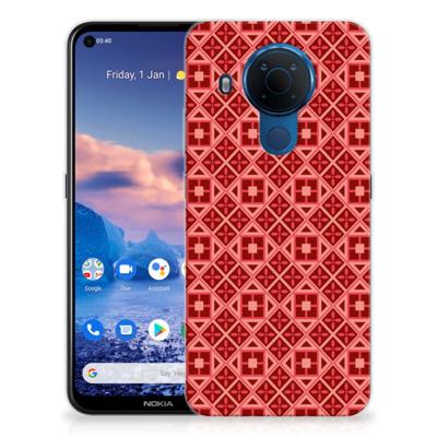 Nokia 5.4 | TPU bumper | Batik Rood